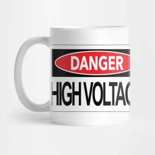 Danger High Voltage Mug